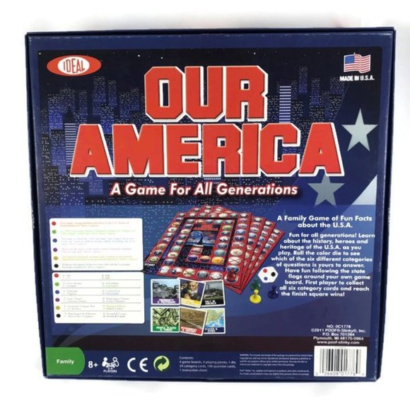 OUR AMERICA Board Game- A Game For All Generations - Picture 2 of 7